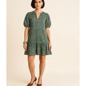 J.Crew Delilah dress in Liberty® Marguerite Floral Drop Waist Preppy Sz Small